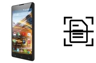 Numériser un document sur un Archos 50b Neon