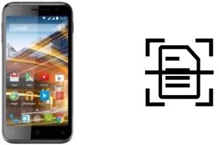 Numériser un document sur un Archos 50c Neon