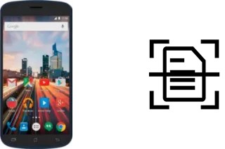 Numériser un document sur un Archos 50e Helium