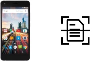 Numériser un document sur un Archos 50f Helium