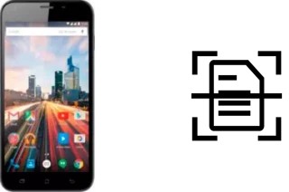 Numériser un document sur un Archos 55 Helium