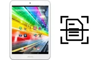 Numériser un document sur un Archos 79 Platinum