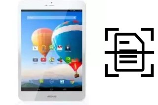 Numériser un document sur un Archos 79 Xenon