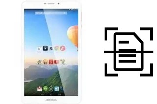 Numériser un document sur un Archos 80b Xenon