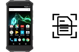 Numériser un document sur un Archos Saphir 50X