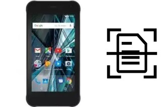 Numériser un document sur un Archos Sense 47x