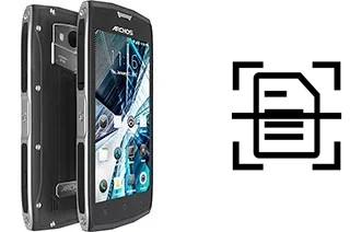Numériser un document sur un Archos Sense 50x