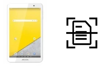 Numériser un document sur un Archos T80