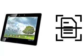 Numériser un document sur un Asus Transformer Prime TF700T