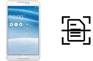 Numériser un document sur un Asus Fonepad 8 FE380CG