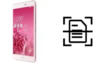 Numériser un document sur un Asus Memo Pad 8 ME581CL