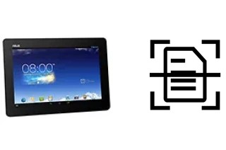 Numériser un document sur un Asus Memo Pad FHD10