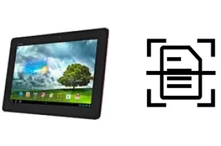 Numériser un document sur un Asus Memo Pad Smart 10