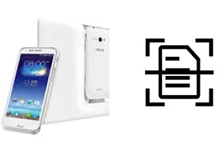 Numériser un document sur un Asus PadFone E