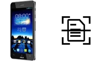 Numériser un document sur un Asus PadFone Infinity