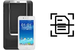 Numériser un document sur un Asus PadFone mini