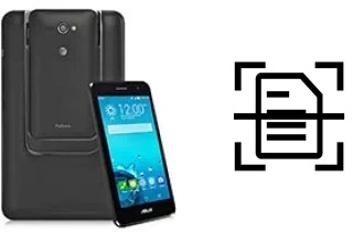 Numériser un document sur un Asus PadFone X mini