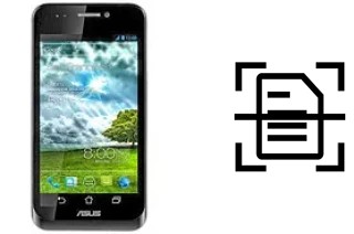 Numériser un document sur un Asus PadFone