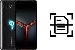 Numériser un document sur un Asus ROG Phone II