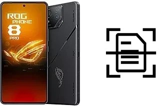 Numériser un document sur un Asus ROG Phone 8 Pro