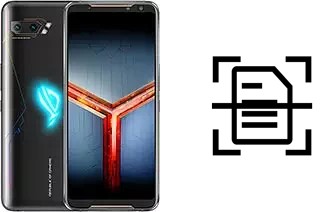 Numériser un document sur un Asus ROG Phone II ZS660KL