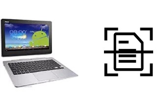 Numériser un document sur un Asus Transformer Book Trio