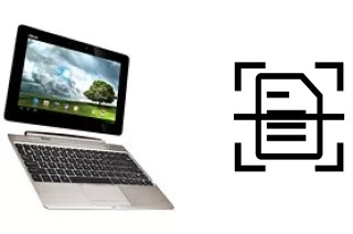 Numériser un document sur un Asus Transformer Pad Infinity 700