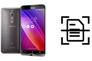 Numériser un document sur un Asus Zenfone 2 ZE551ML