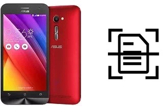 Numériser un document sur un Asus Zenfone 2 ZE500CL