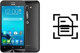 Numériser un document sur un Asus Zenfone 2E