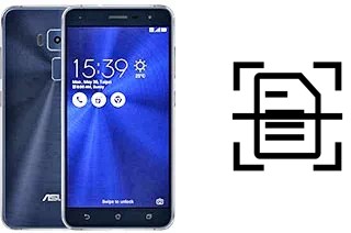 Numériser un document sur un Asus Zenfone 3 ZE520KL