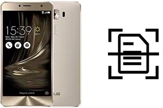 Numériser un document sur un Asus Zenfone 3 Deluxe 5.5 ZS550KL