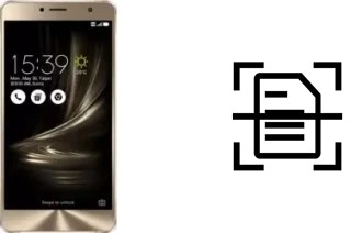 Numériser un document sur un Asus ZenFone 3 Deluxe ZS550KL