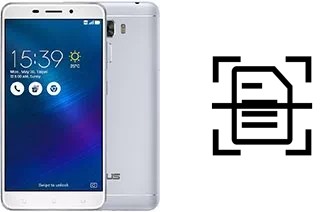 Numériser un document sur un Asus Zenfone 3 Laser ZC551KL