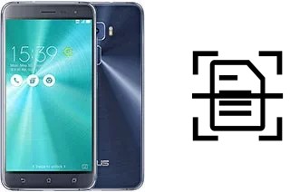 Numériser un document sur un Asus Zenfone 3 ZE552KL