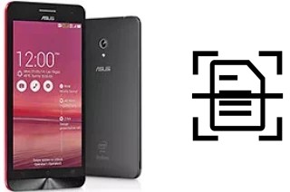 Numériser un document sur un Asus Zenfone 4 A450CG