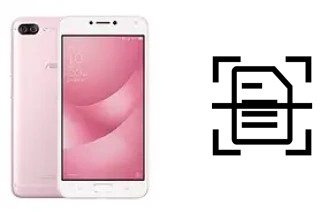 Numériser un document sur un Asus ZenFone 4 Selfie Lite