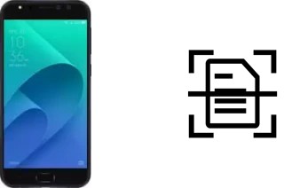 Numériser un document sur un Asus ZenFone 4 Selfie Pro