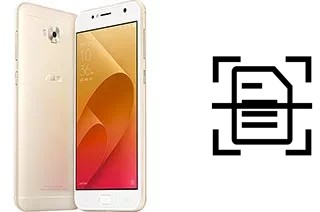 Numériser un document sur un Asus Zenfone 4 Selfie ZB553KL