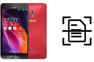 Numériser un document sur un Asus Zenfone 5 A501CG (2015)