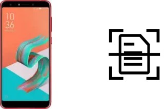 Numériser un document sur un Asus ZenFone 5 Selfie Pro