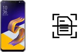 Numériser un document sur un Asus ZenFone 5Z