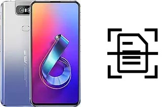 Numériser un document sur un Asus Zenfone 6 ZS630KL