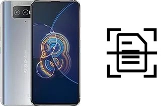 Numériser un document sur un Asus Zenfone 8 Flip