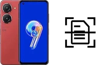 Numériser un document sur un Asus Zenfone 9