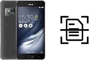 Numériser un document sur un Asus Zenfone AR ZS571KL