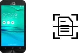 Numériser un document sur un Asus ZenFone Go ZB500KG