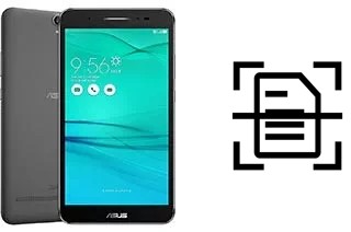 Numériser un document sur un Asus Zenfone Go ZB690KG