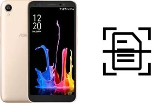 Numériser un document sur un Asus ZenFone Lite (L1) ZA551KL