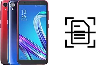 Numériser un document sur un Asus ZenFone Live (L2)